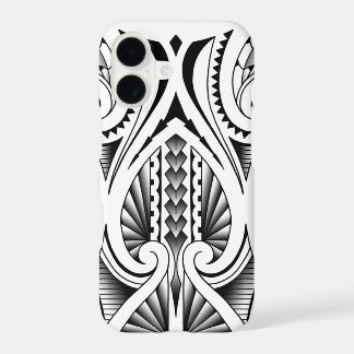 Maori / Polynesian tribal tattoo pattern iPhone 17 Case