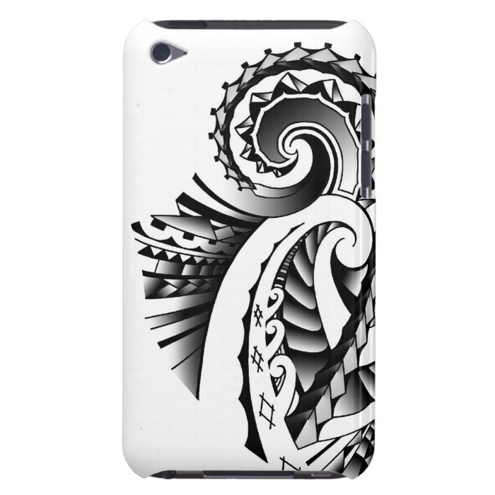 Maori/Samoan tribal tatoo art Barely There iPod Covers