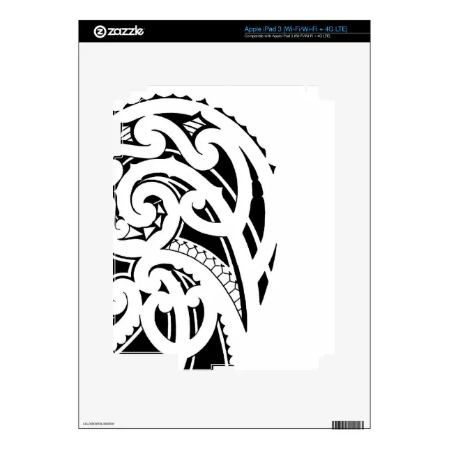 Premium Vector | Polynesian shoulder tattoo set design pattern aboriginal  samoan black and white texture
