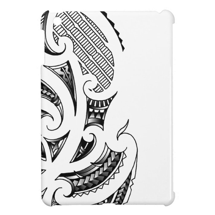 Maori tattoo design iPad mini covers