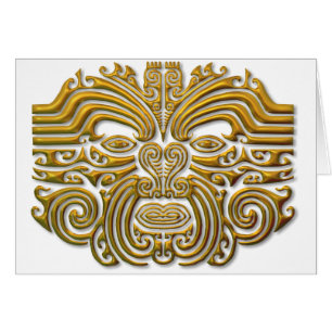 Maori Tattoo - Gold
