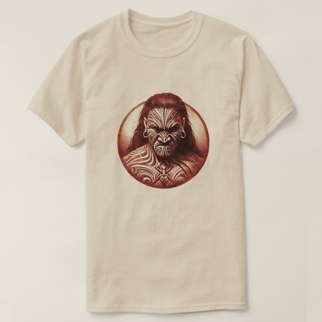 Māori Tattoo T-Shirt (Design Front)