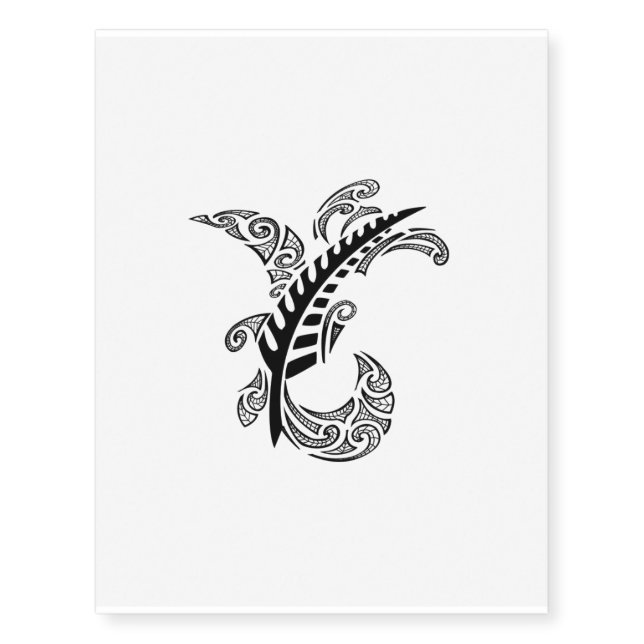 maori  temporary tattoo (Front)