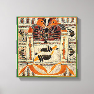 Maori Tribal Folklore Canvas Print