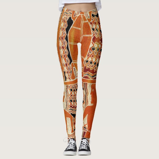Maori Tribal Leggings (Front)