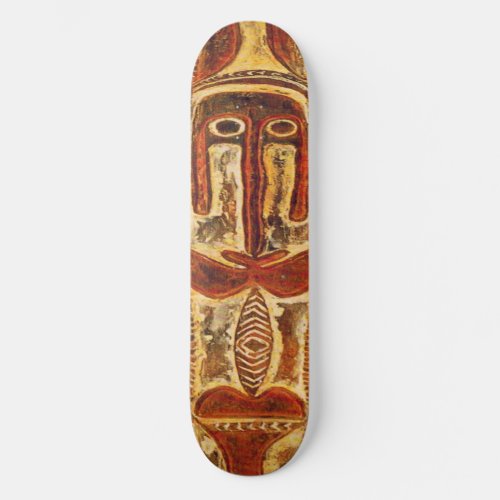 Maori Tribal Shield Skateboard