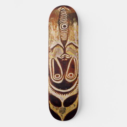 Maori Tribal Shield Skateboard