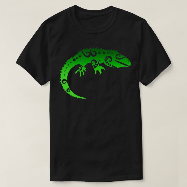 Maori Tuatara Tribal tattoo Gift Idea 4 T-Shirt (Design Front)
