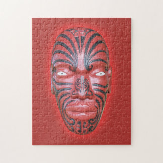 Maori War Canoe Figurehead Jigsaw Puzzle