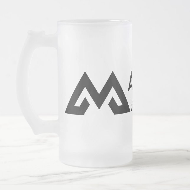 MAOS Beer Frosted Mug (Left)