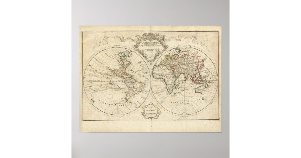 Map 2 poster | Zazzle
