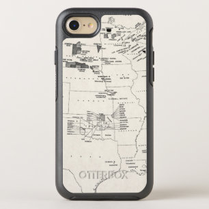 MAP: AMERICAN INDIANS 2 OtterBox SYMMETRY iPhone SE/8/7 CASE