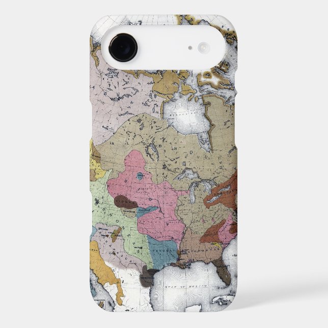 MAP: AMERICAN INDIANS 3 Case-Mate SAMSUNG GALAXY CASE (Back)