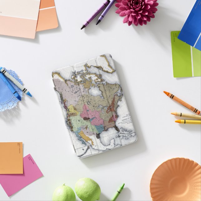 MAP: AMERICAN INDIANS 3 iPad MINI COVER (In Situ)
