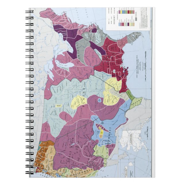 MAP: AMERICAN INDIANS NOTEBOOK (Front)
