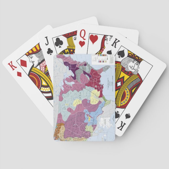 MAP: AMERICAN INDIANS POKER CARDS (Back)