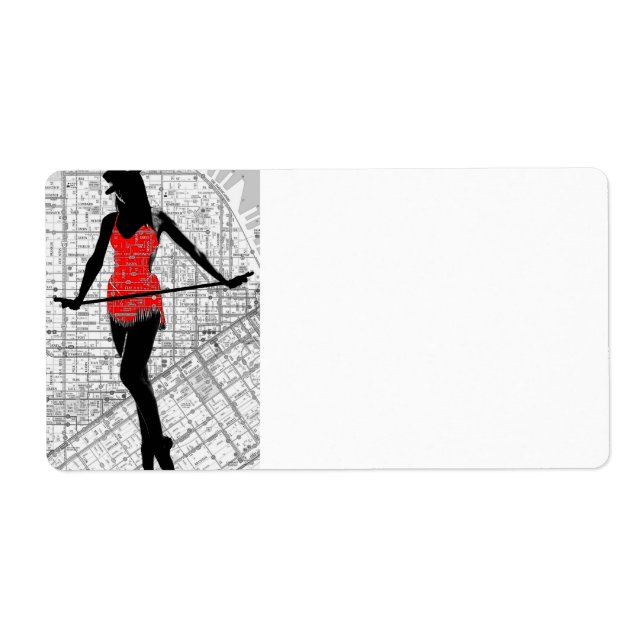 Map and Dance Label (Front)