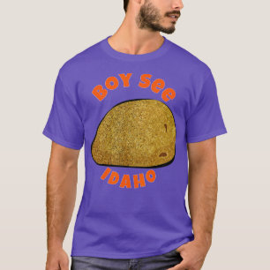 Map Boise Idaho Home State of Idaho Boy See Idaho T-Shirt