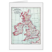 MAP: BRITISH ISLES, c1890 (Front)