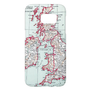 MAP: BRITISH ISLES, c1890 Samsung Galaxy S7 Case