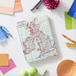MAP: BRITISH ISLES, c1890 iPad Smart Cover