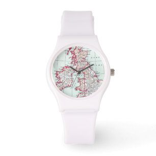 MAP: BRITISH ISLES, c1890 Watch