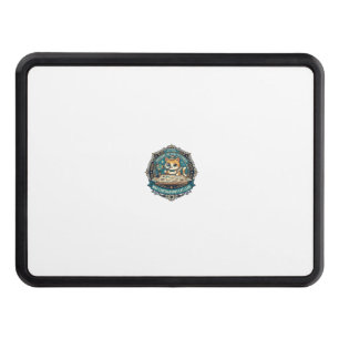 Map Cartography Cat Funny Cat Lover Design - Map C Hitch Cover