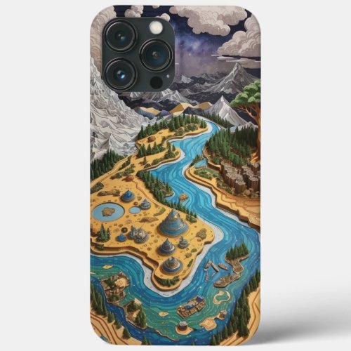 Map iPhone 13 Pro Max Case