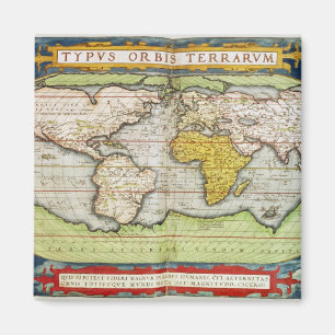 Map charting Sir Francis Drake's Magnet