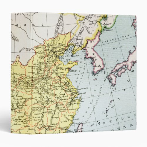 MAP CHINA 1910 BINDER