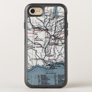 MAP: CIVIL WAR, 1861 OtterBox SYMMETRY iPhone SE/8/7 CASE