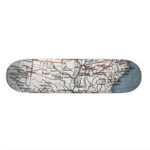 MAP: CIVIL WAR, 1861 SKATEBOARD