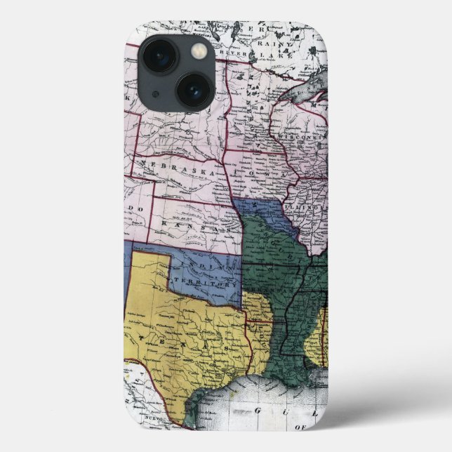 MAP: CIVIL WAR, 1864 Case-Mate iPhone CASE (Back)