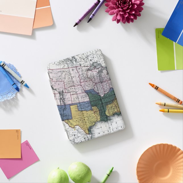 MAP: CIVIL WAR, 1864 iPad MINI COVER (In Situ)