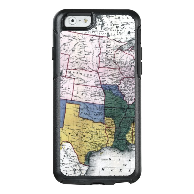 MAP: CIVIL WAR, 1864 OTTERBOX iPhone CASE (Back)