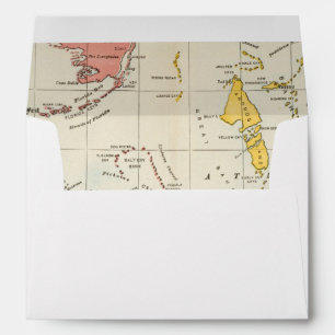 MAP: CUBA, 1900 ENVELOPE