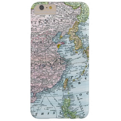 MAP EAST ASIA 1907 BARELY THERE iPhone 6 PLUS CASE