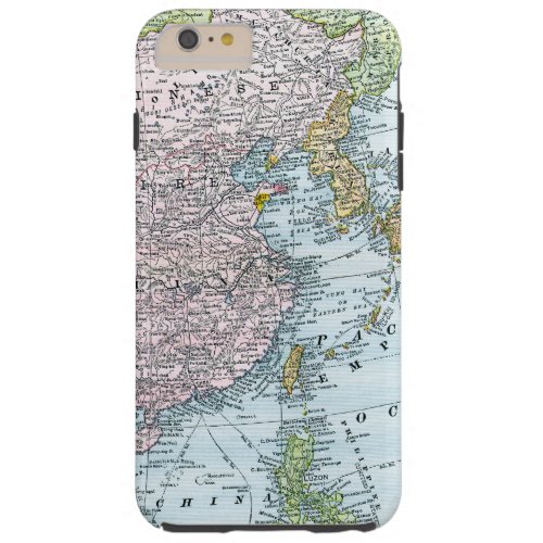MAP EAST ASIA 1907 TOUGH iPhone 6 PLUS CASE