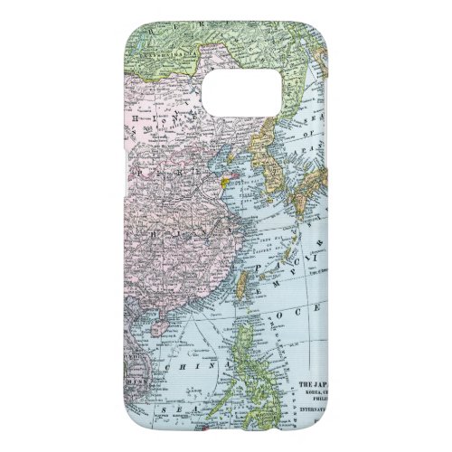 MAP EAST ASIA 1907 SAMSUNG GALAXY S7 CASE