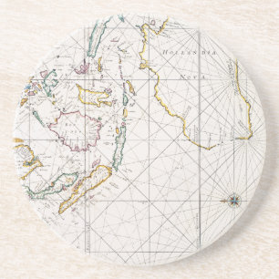 MAP: EAST INDIES, 1670 COASTER
