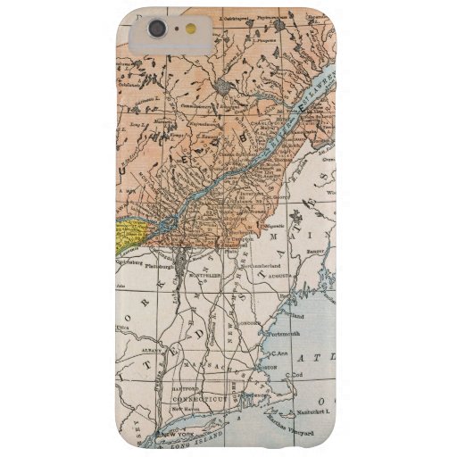 MAP: EASTERN CANADA BARELY THERE iPhone 6 PLUS CASE