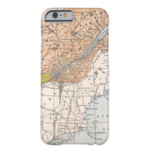 MAP: EASTERN CANADA BARELY THERE iPhone 6 CASE