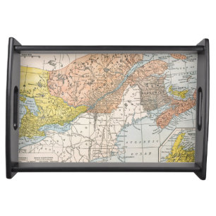 MAP: EASTERN CANADA SERVING TRAY