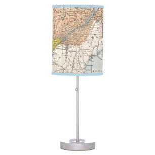 MAP: EASTERN CANADA TABLE LAMP