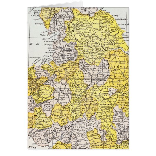 MAP: ENGLAND & WALES CARDS (Front)