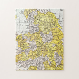 MAP: ENGLAND & WALES JIGSAW PUZZLE