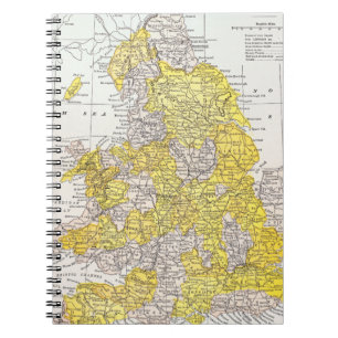 MAP: ENGLAND & WALES NOTEBOOK