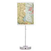 MAP: EUROPE, 1885 TABLE LAMP (Back)