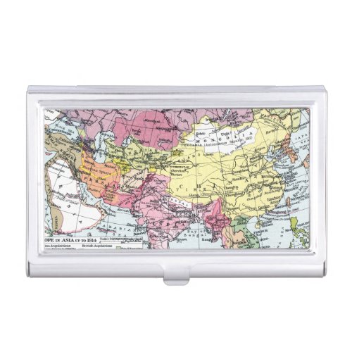 MAP EUROPE IN ASIA CASE FOR BUSINESS CARDS