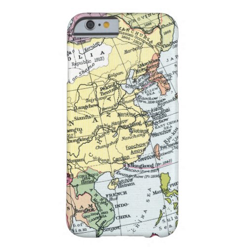 MAP EUROPE IN ASIA BARELY THERE iPhone 6 CASE